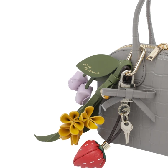 Grey Toast Handbag