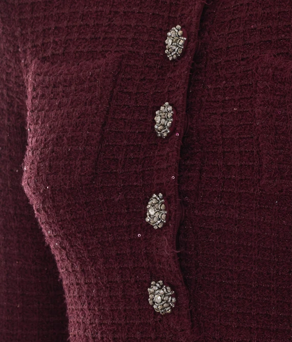 Knit Embellished Mini Dress SELF PORTRAIT