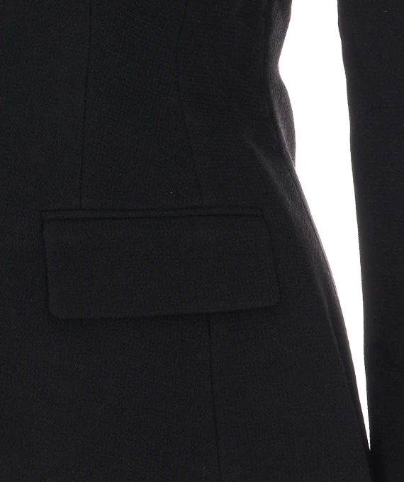 Black cropped jacket SELF PORTRAIT