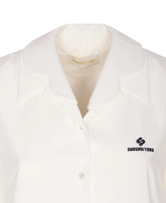 DOUBLE LAYERED COLLAR SHIRT