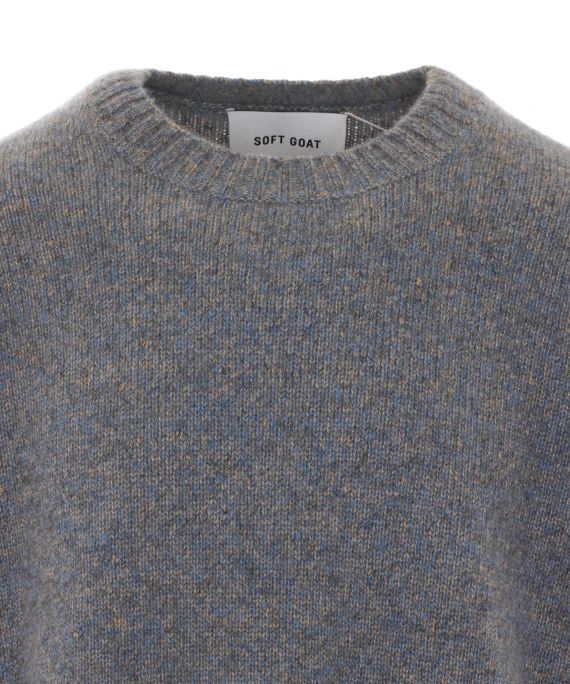 Maglia blu SOFT GOAT