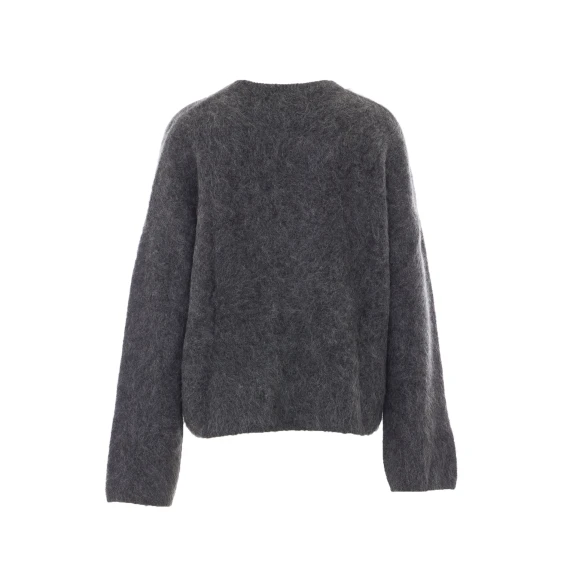 Maglione grigio scuro in alpaca SOFT GOAT