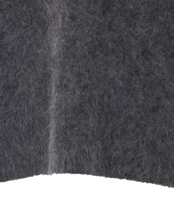 Maglione grigio scuro in alpaca SOFT GOAT