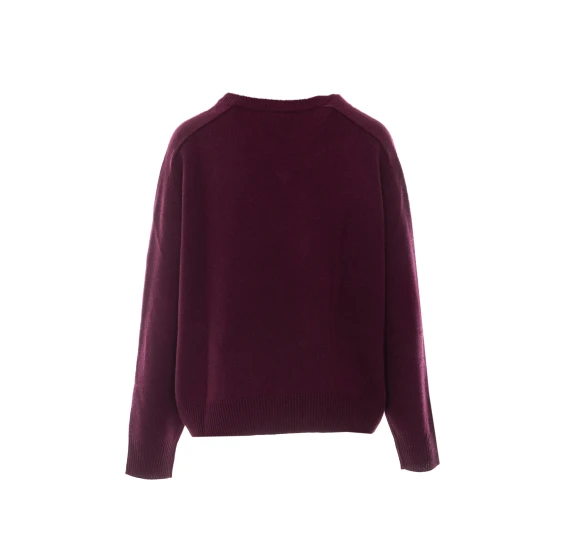 Bordeaux cashmere sweater SOFT GOAT