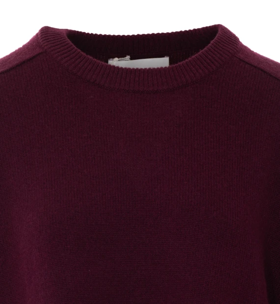 Bordeaux cashmere sweater SOFT GOAT
