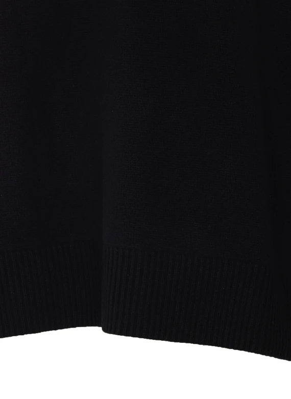 Black cashmere sweater SOFT GOAT