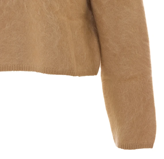 Beige cashmere sweater SOFT GOAT