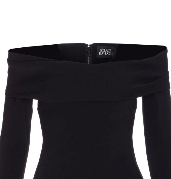 Solace London Dresses Black