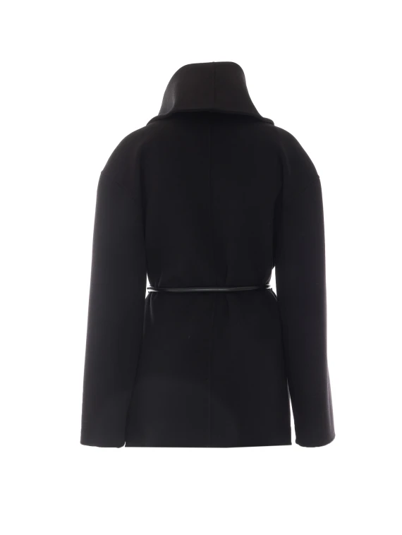 Black Spxuguale Heavy Jacket SPORTMAX