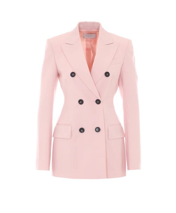 Blazer doppiopetto rosa chiaro