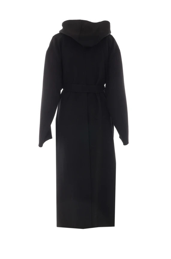 Black Spolmo coat SPORTMAX