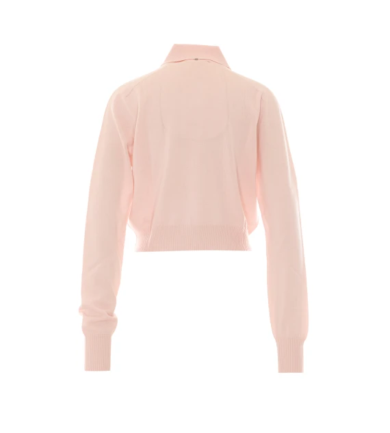 Cardigan rosa chiaro SPORTMAX