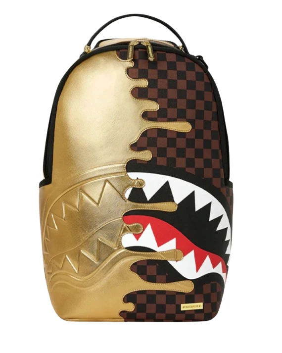 Sharks in Paris Drip Crossover Clutch