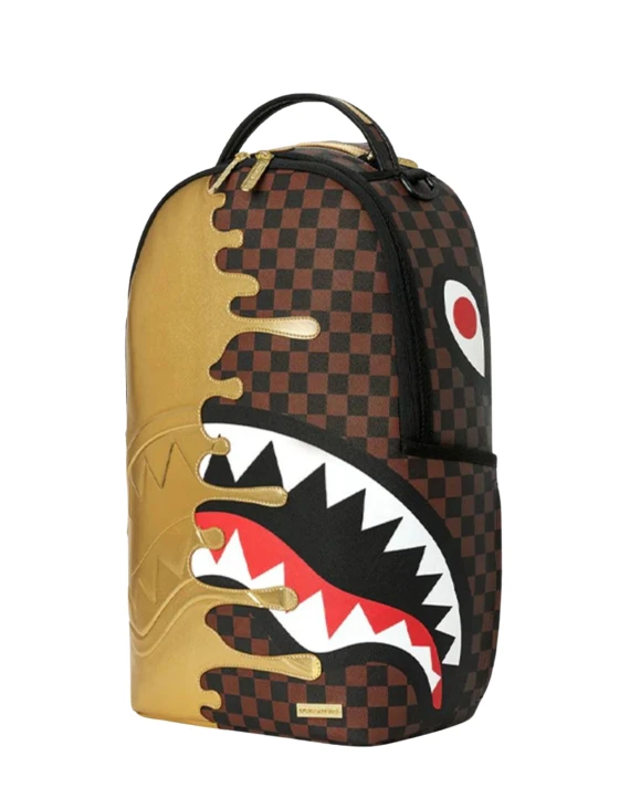 Sharks in Paris Drip Crossover Clutch
