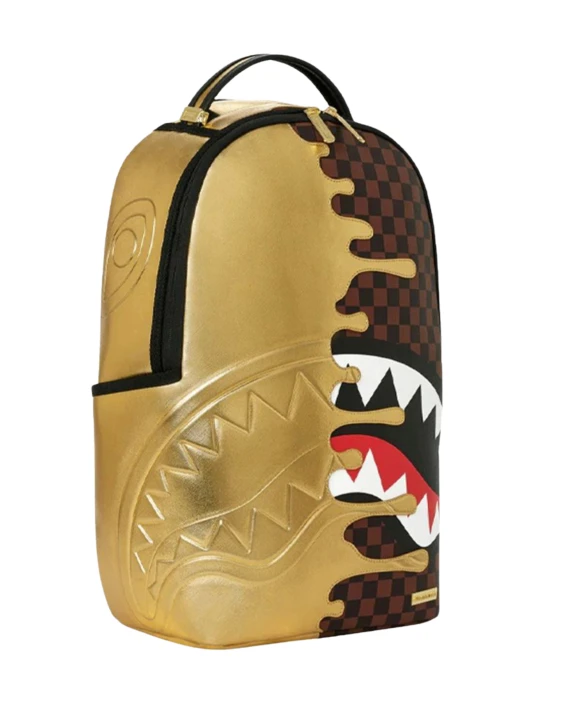 Sharks in Paris Drip Crossover Clutch