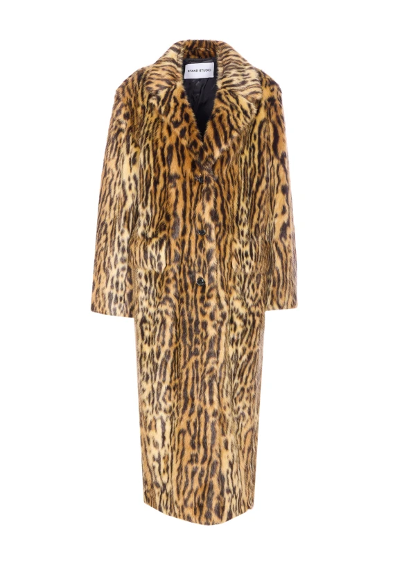 MARCELINE FAUX FUR COAT