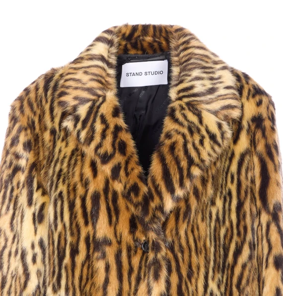 MARCELINE FAUX FUR COAT