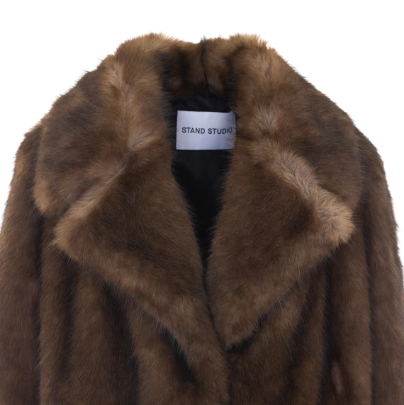 Journi faux fur jacket Stand Studio