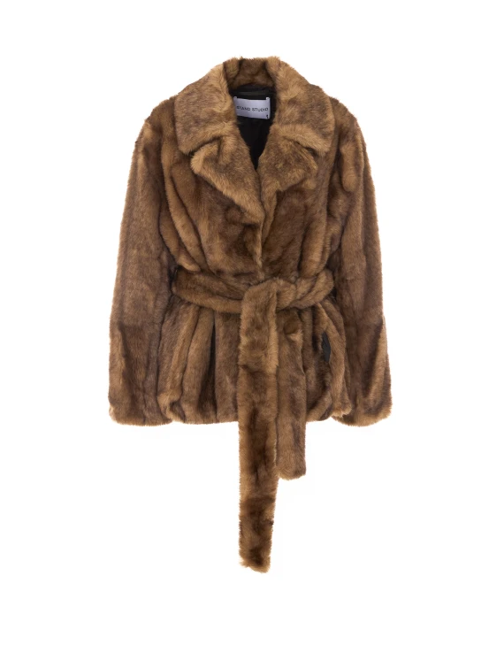 Silena Faux Fur Jacket Stand Studio