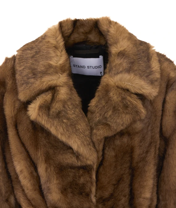 Silena Faux Fur Jacket Stand Studio