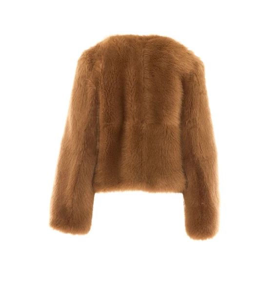 Halle Faux Fur Jacket Stand Studio