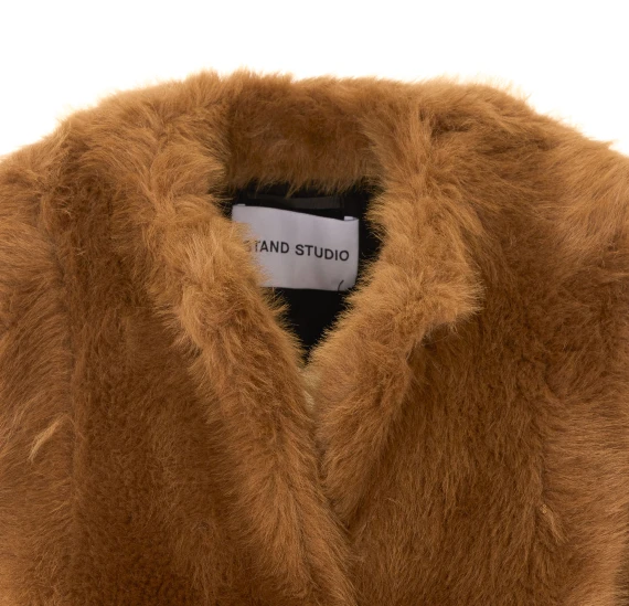 Halle Faux Fur Jacket Stand Studio