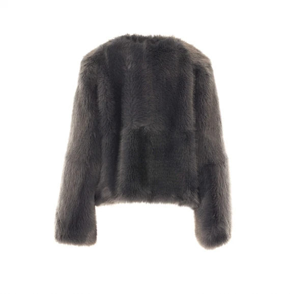 Halle Faux Fur Jacket Stand Studio