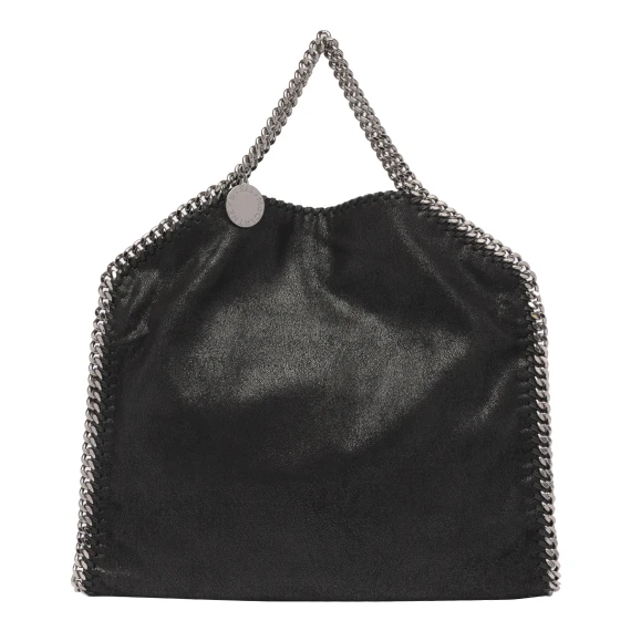 falabella 3-chain bag eco shaggy deer w/ruthenium chain