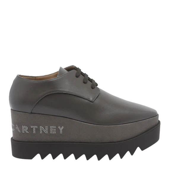 Dark Grey Elyse Wedges Stella McCartney