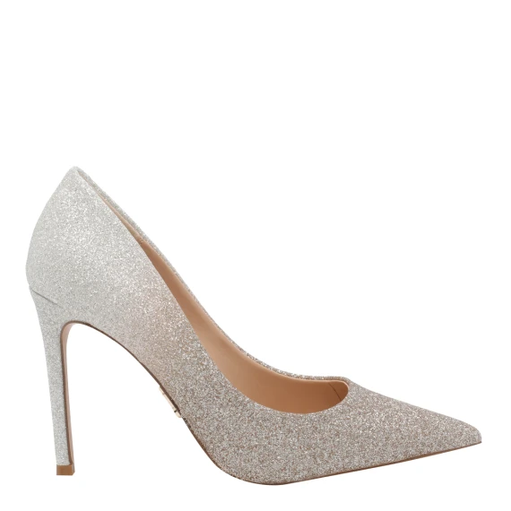 Scarpe con Tacco Argento