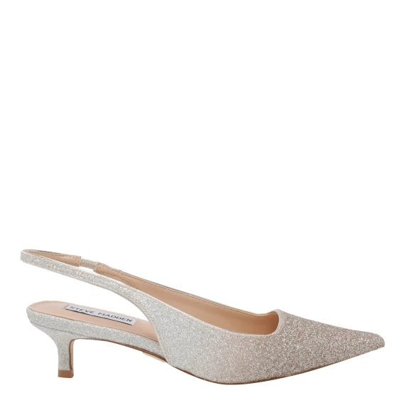 Scarpe con Tacco Argento