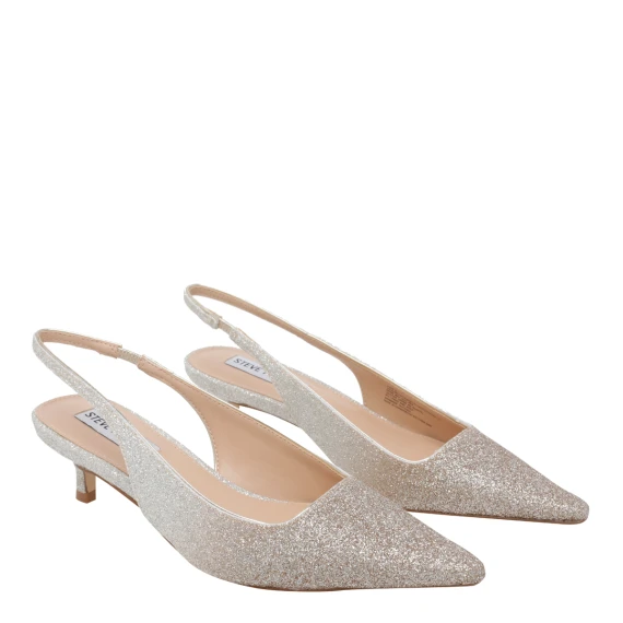 Scarpe con Tacco Argento