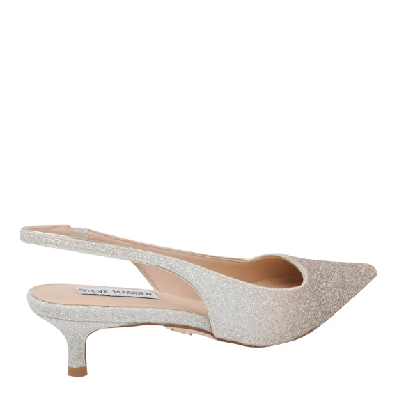 Scarpe con Tacco Argento