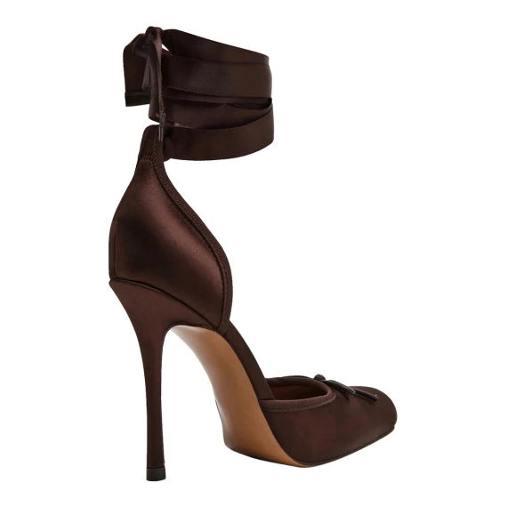 Dark Brown Larina Pumps