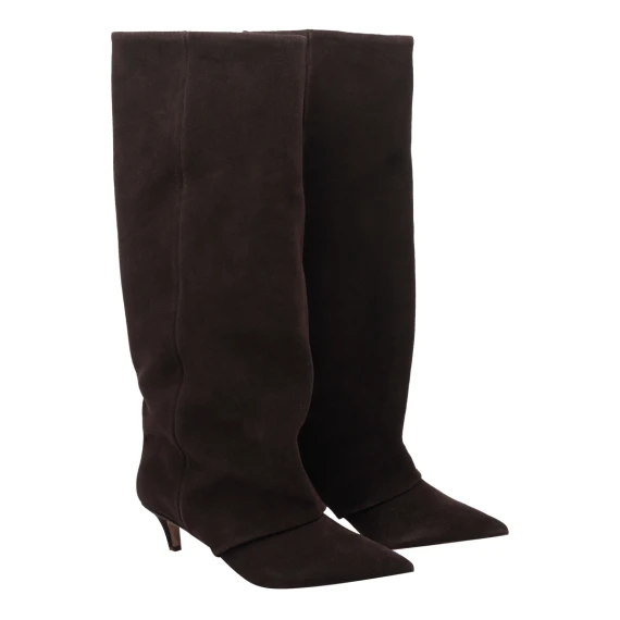 Luca Suede Pump Boots