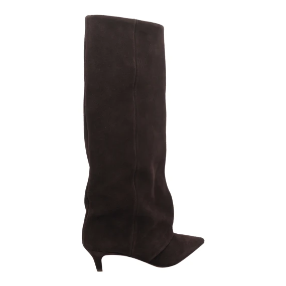 Luca Suede Pump Boots
