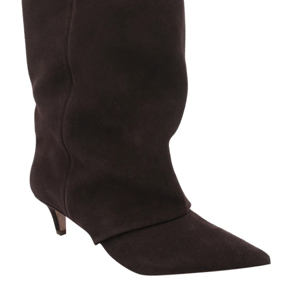 Luca Suede Pump Boots