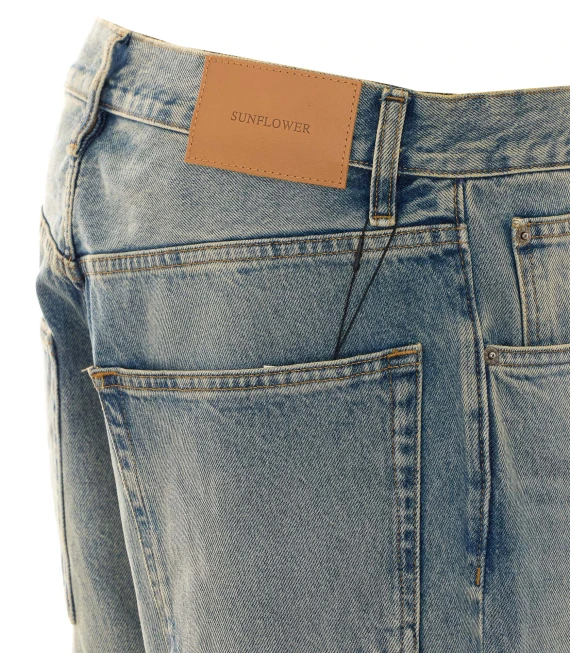 Light blue wide-leg jeans Sunflower