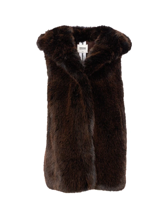 FAUX FUR VEST