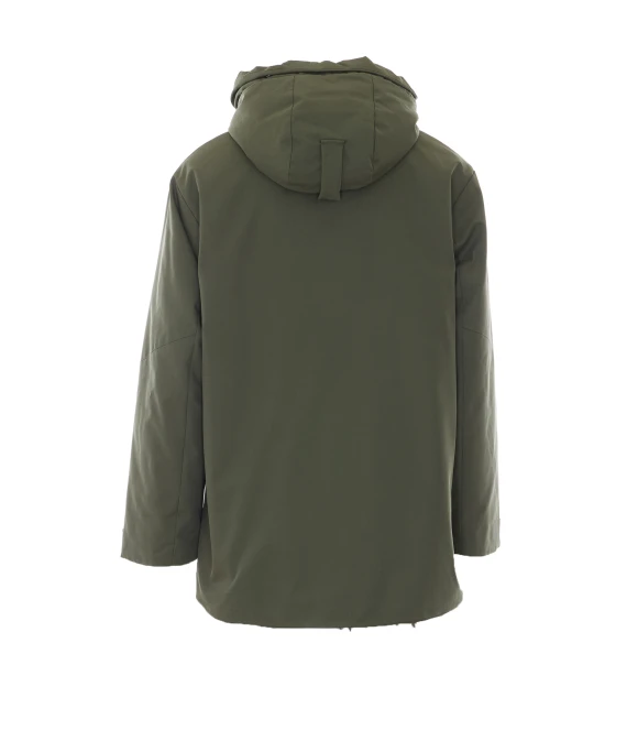 Giacca con cappuccio verde oliva Sword