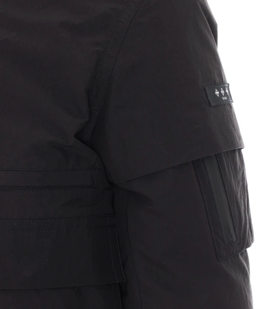 Black ICONO padded jacket TATRAS