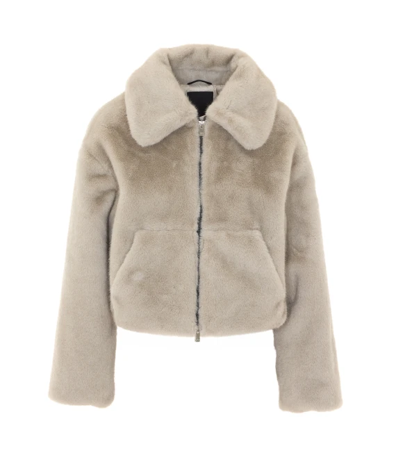Grey Fleece Jacket TATRAS