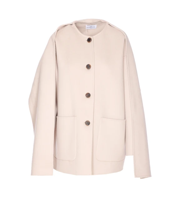 THE DYNAMIS STUDIO Coats White