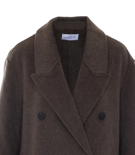 Stockholm Double Breasted Button Coat THE DYNAMIS STUDIO