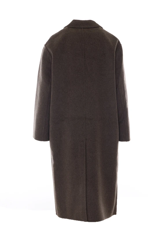 Stockholm Double Breasted Button Coat THE DYNAMIS STUDIO