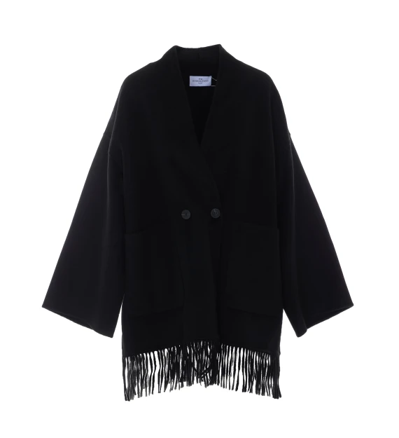 Lyon Fringes Cape Jacket THE DYNAMIS STUDIO