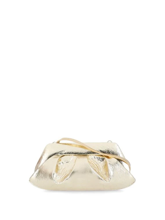 Pochette oro con tracolla