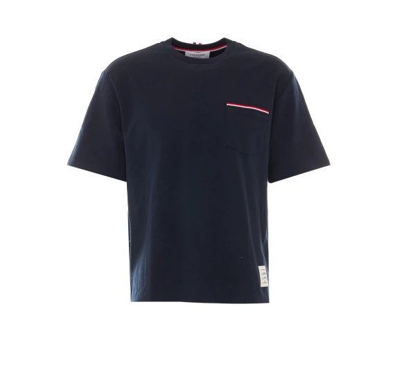 T-shirt oversize blu