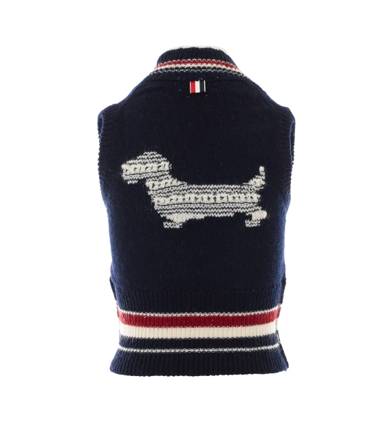 Hector knitted vest Thom Browne