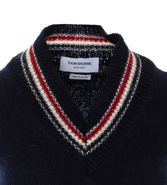 Hector knitted vest Thom Browne